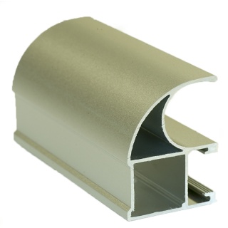 Профиль вертикальный "AlОк" асимметричный. Ручка