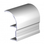 Профиль вертикальный ассиметричный под 16 мм ДСП